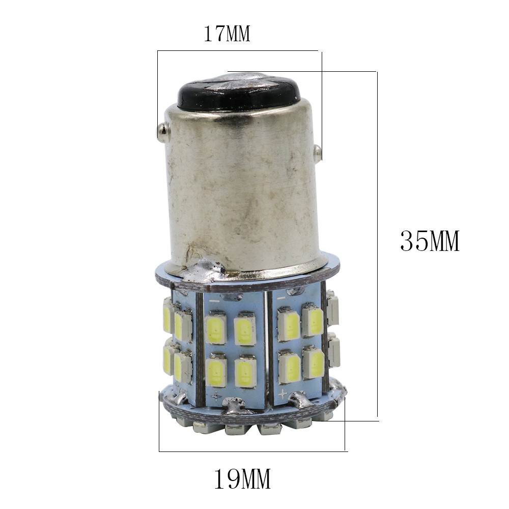 Đèn led tín hiệu gắn đuôi xe hơi 24v P21W 1156 Ba15S 1157 Bay15D 1206 50 Smd Led