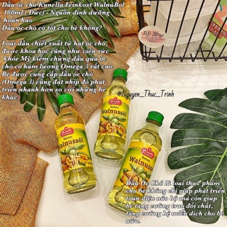 Dầu óc chó đức 100ml
