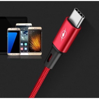 Dây Sạc nhanh  QC3.0 Bọc Dù Siêu Bền  Android, Type C