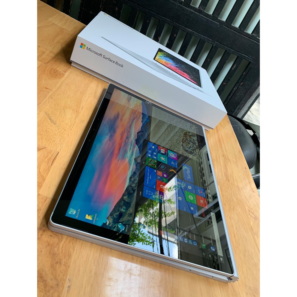 Surface Book 2 – 15in, i7 8650u, 16G, 256G, GTX1060, New 100%, Fullbox