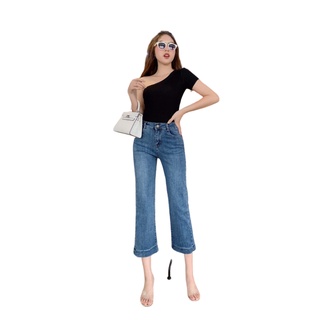 Quần Bò KAVO BLUE Suông Ống Rộng Thời Trang BQ07