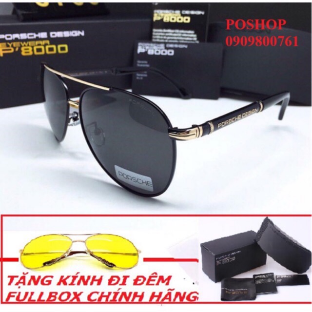 ❌FULLBOX❌MẮT KÍNH NAM CAO CẤP TRÒNG KÍNH POLAROID CAO CẤP CHỐNG UV400 TẶNG KÍNH ĐÊM HOT TREND