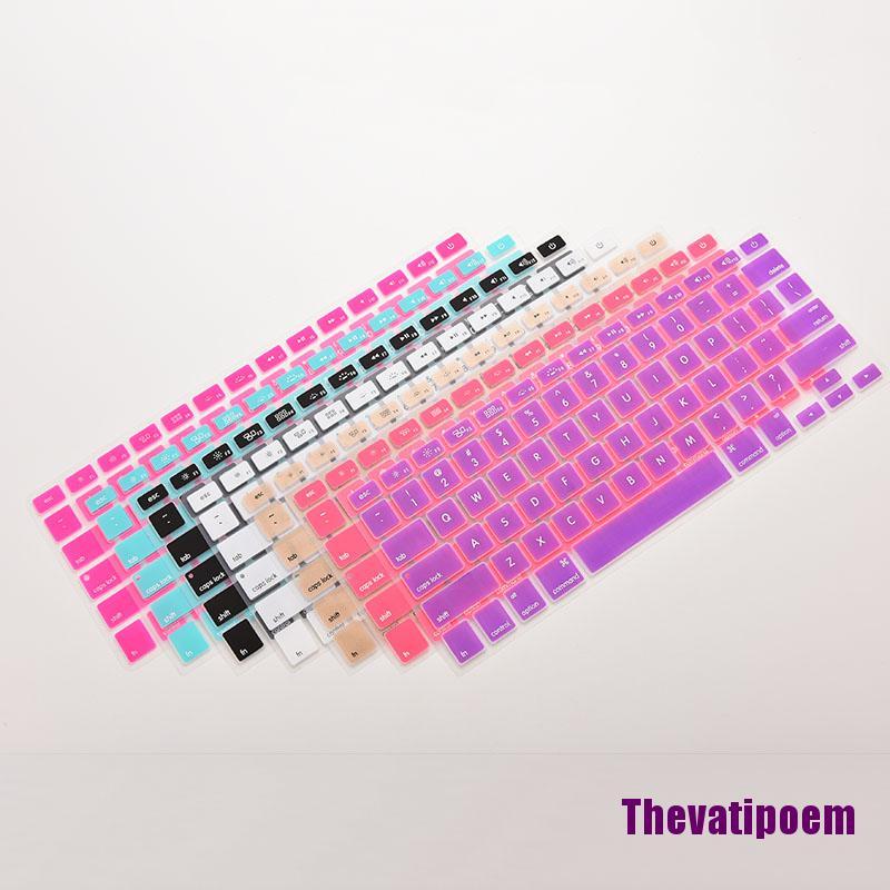 Miếng Silicone Che Bàn Phím Cho Macbook Air Pro 13 "15" 17 "Inch