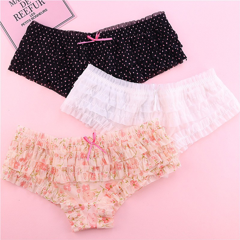  (Chọn mẫu) Quần lót ren tầng candy xinh yêu