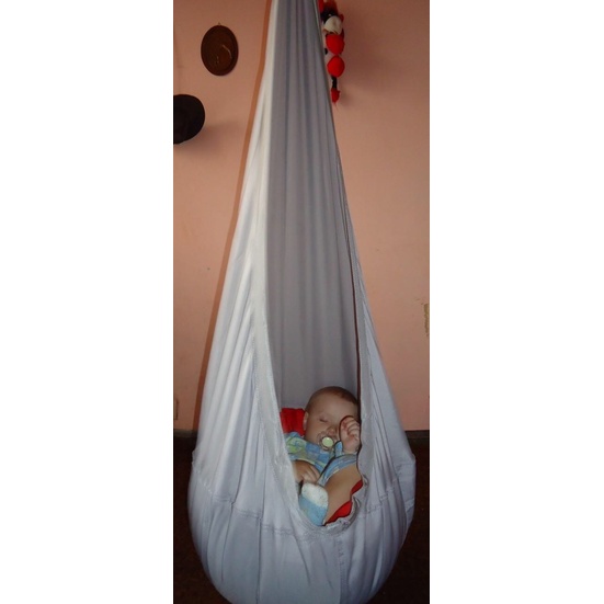 VÕNG CHO TRẺ EM-NGƯỜI LỚN Ikea Ekorre Hanging Chair Hammock Red