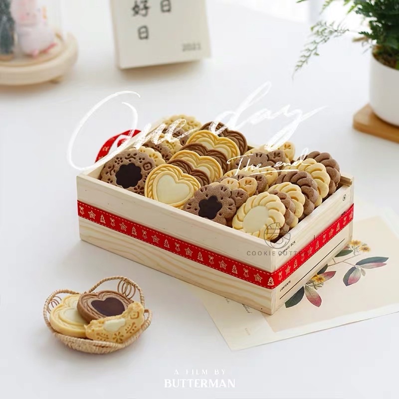 Khuôn Nhấn Bánh Quy Bộ 4