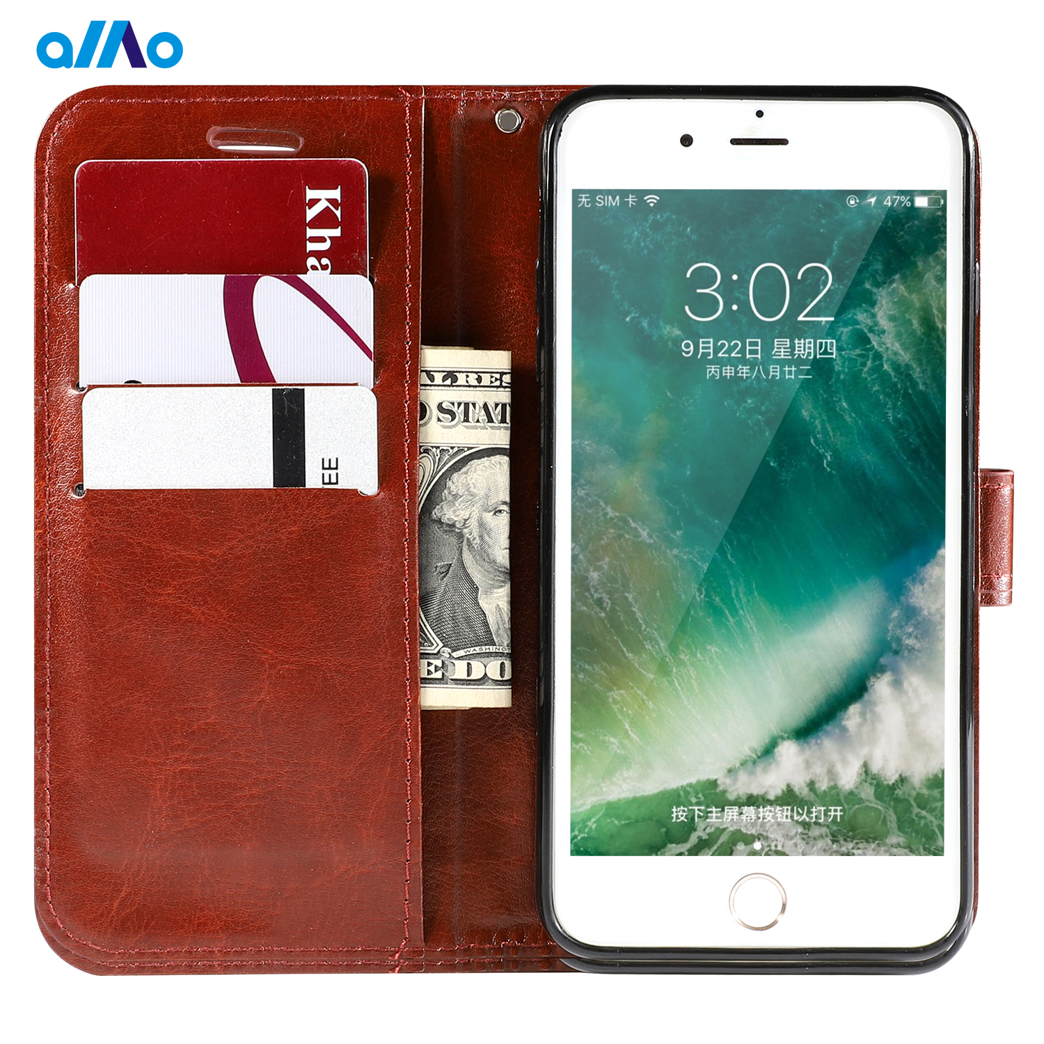 Samsung Galaxy Note 2 3 4 5 Note2 Note3 Note4 Note5 Retro Flip Wallet Leather Phone Case