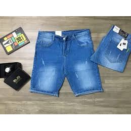 Quần SHORT JEAN CAO CẤP - Jean Cotton Siêu Bền - Co Giãn Tốt | BigBuy360 - bigbuy360.vn