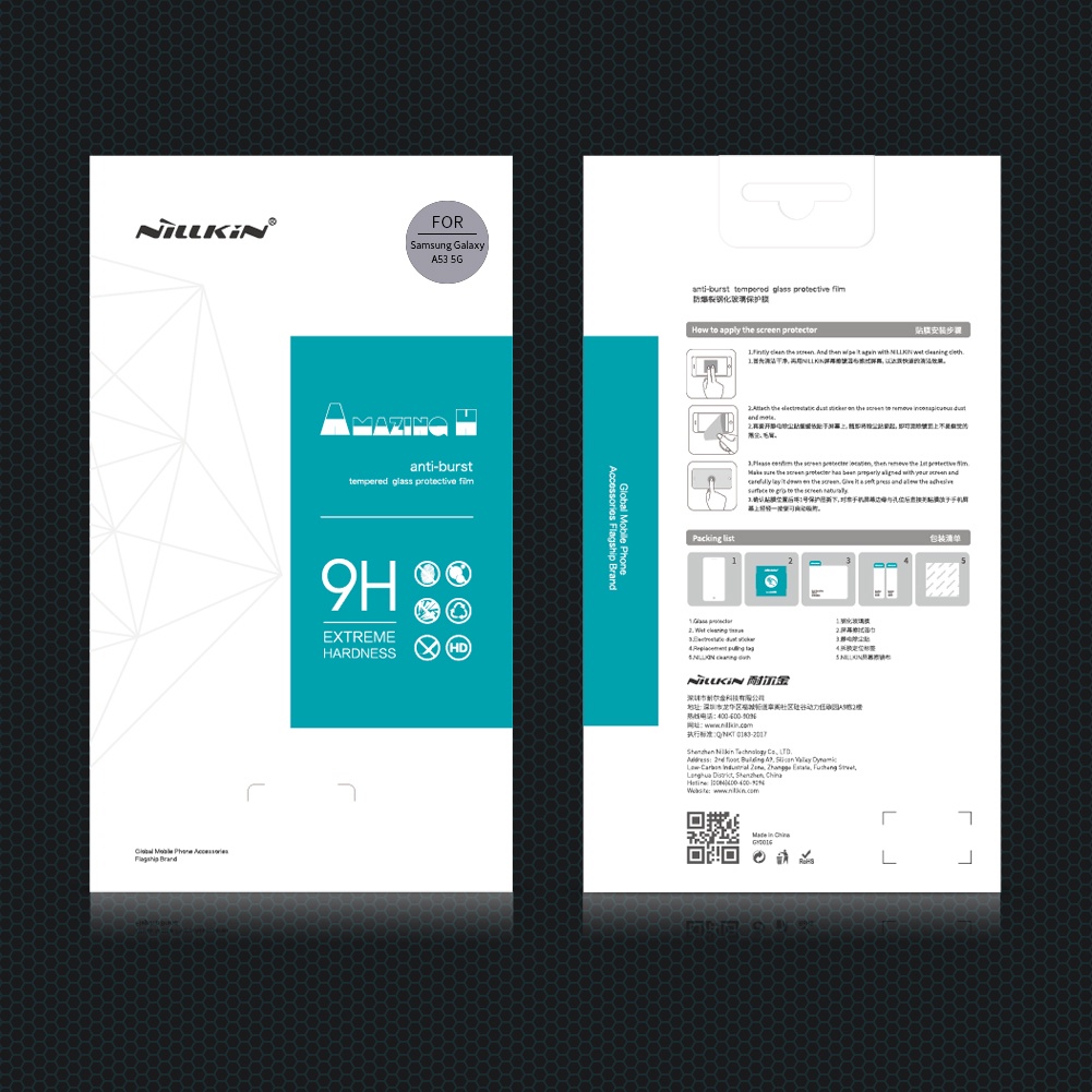 Kính cường lực NILLKIN 9h bảo vệ màn hình cho Samsung Galaxy A53 5G