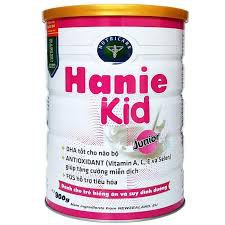 (Giá tốt )Sữa bột Hanie kid 1-10 tuổi 400g date /2022