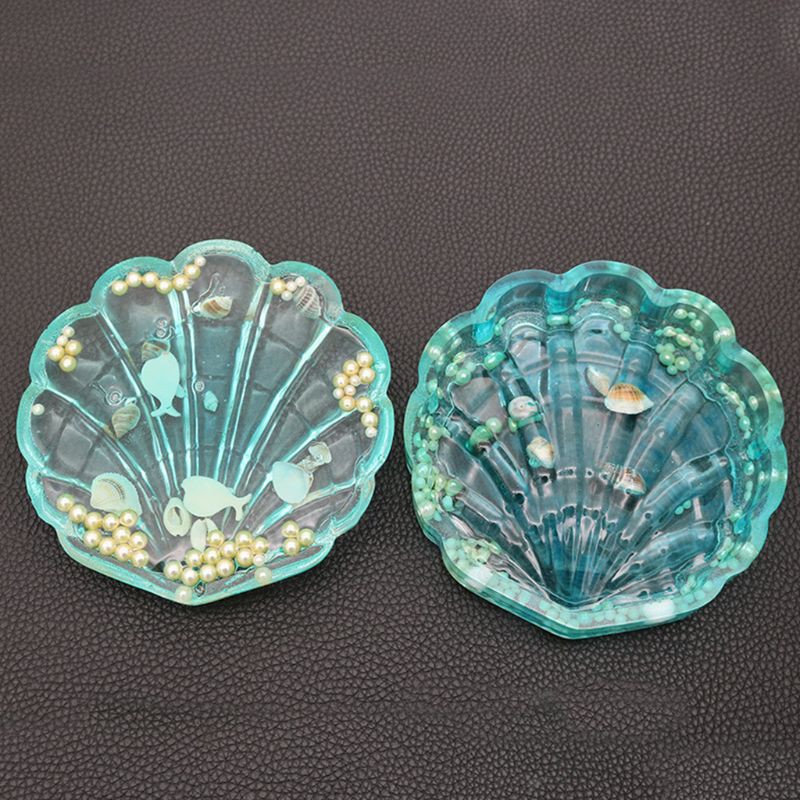 Khuôn Silicone Làm Đồ Trang Sức Hình Vỏ Sò