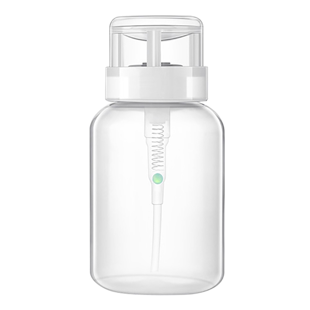 Chai Nhựa Rỗng 200ml Đựng Nước Tẩy Sơn Móng Tay Dạng Nhấn