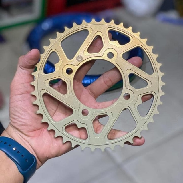 Dĩa tải nhôm ANODE 7075 gắn Raider Satria các đời “ bao cứng cáp “