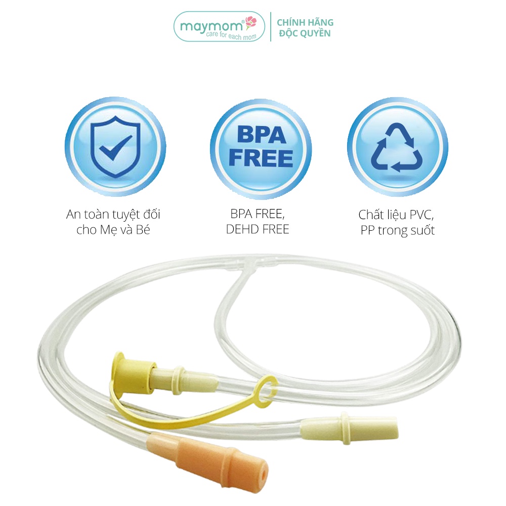 Dây Hút Sữa Medela Freestyle Flex Thương Hiệu Maymom, Không Chứa BPA, An Toàn 100%, Vệ Sinh Dễ Dàng