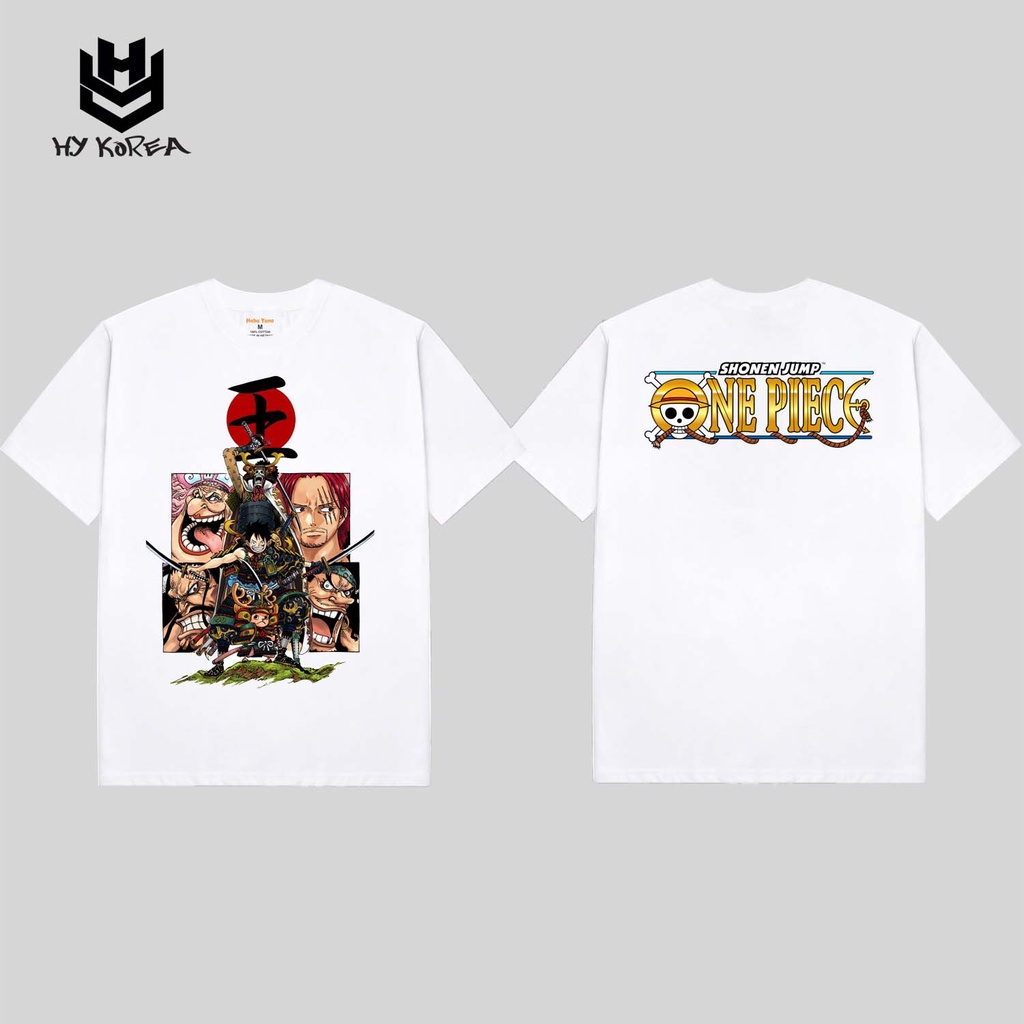 Áo Thun Nam HY Korea In Hình Vua Hải Tặc 177