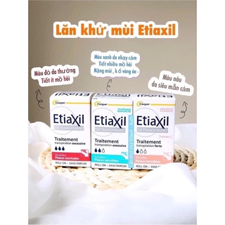 Lăn khử mùi ETIAXIL hỗ trợ cải thiện mùi hôi hiệu quả - Nội địa Pháp 15ml
