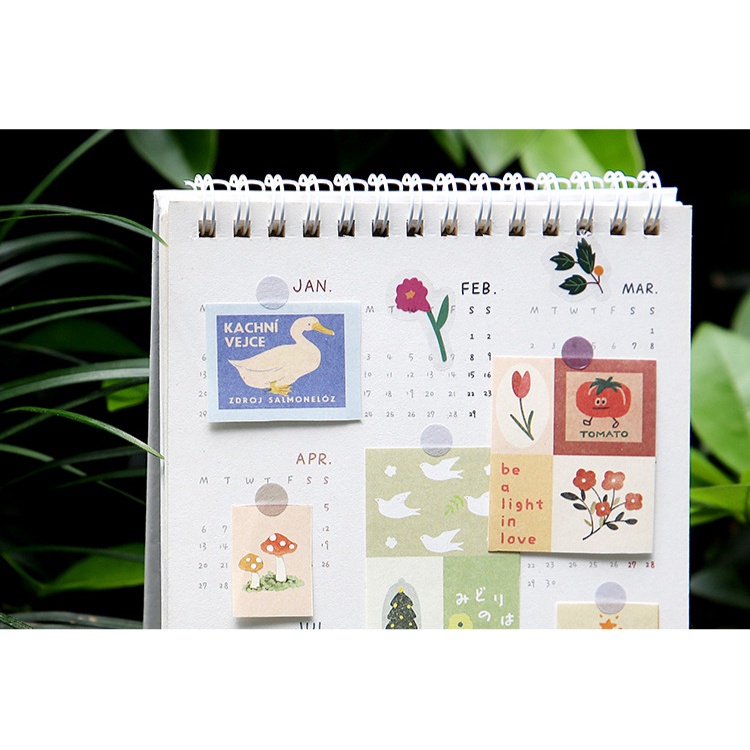 Tập 120 Giấy Nền Dễ Thương Vintage Phong Cách Hàn Quốc Nhật Bản Trang Trí Bullet Journal, Làm Thiệp, Quà Tặng, BuJo