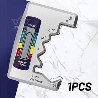 【FUNWD】Battery Level Detector Tester Battery Battery Level DC Detector Digital Display