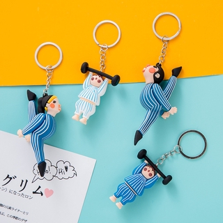 DIY Keychain Bag Pendant Chain Car Keychain Creative Creative couple small gifts