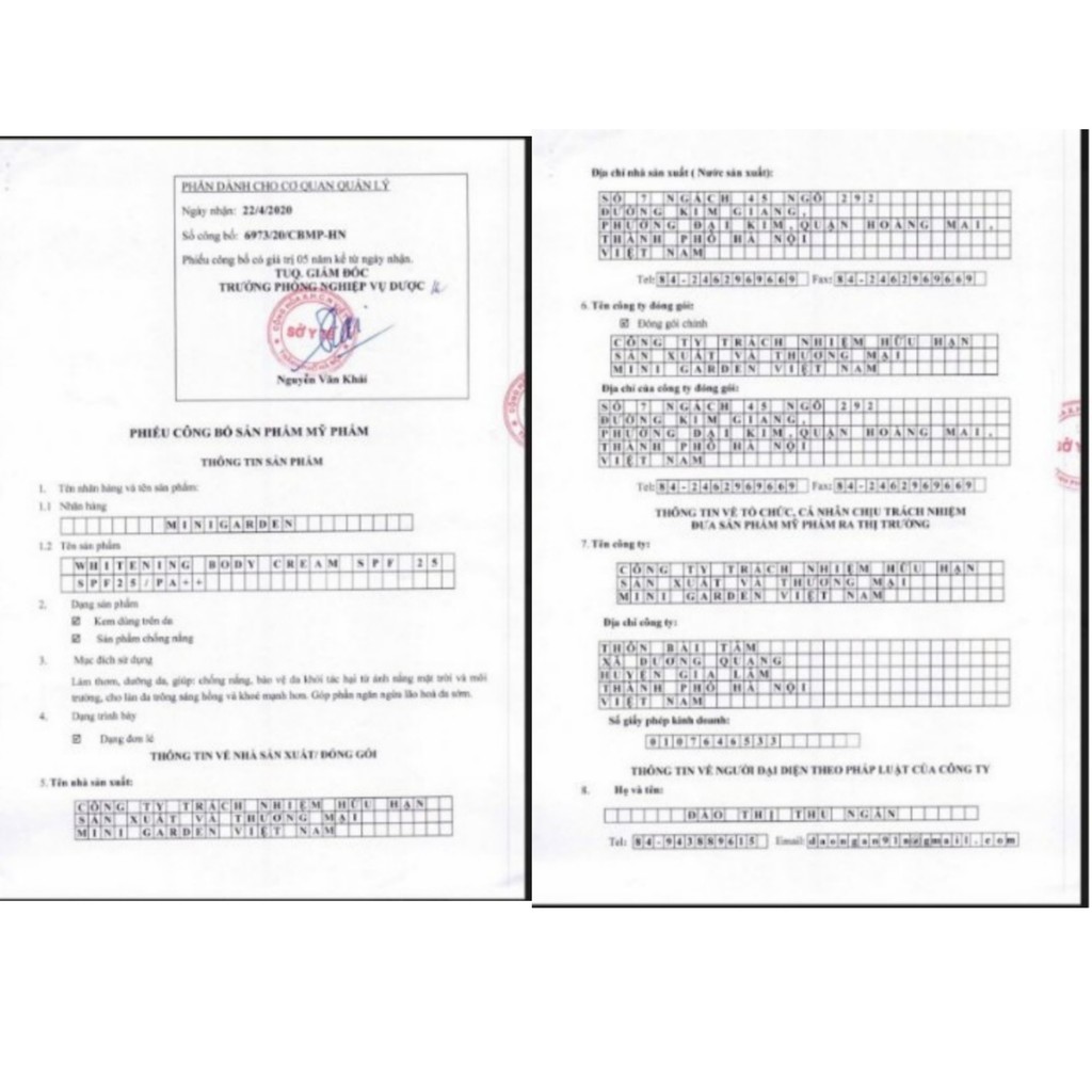 Kem Dưỡng Toàn Thân MiniGarden Whitening Body Cream SPF 25 PA ++ Chống Nắng , Dưỡng Và Làm Trắng Da Hiệu Quả | BigBuy360 - bigbuy360.vn