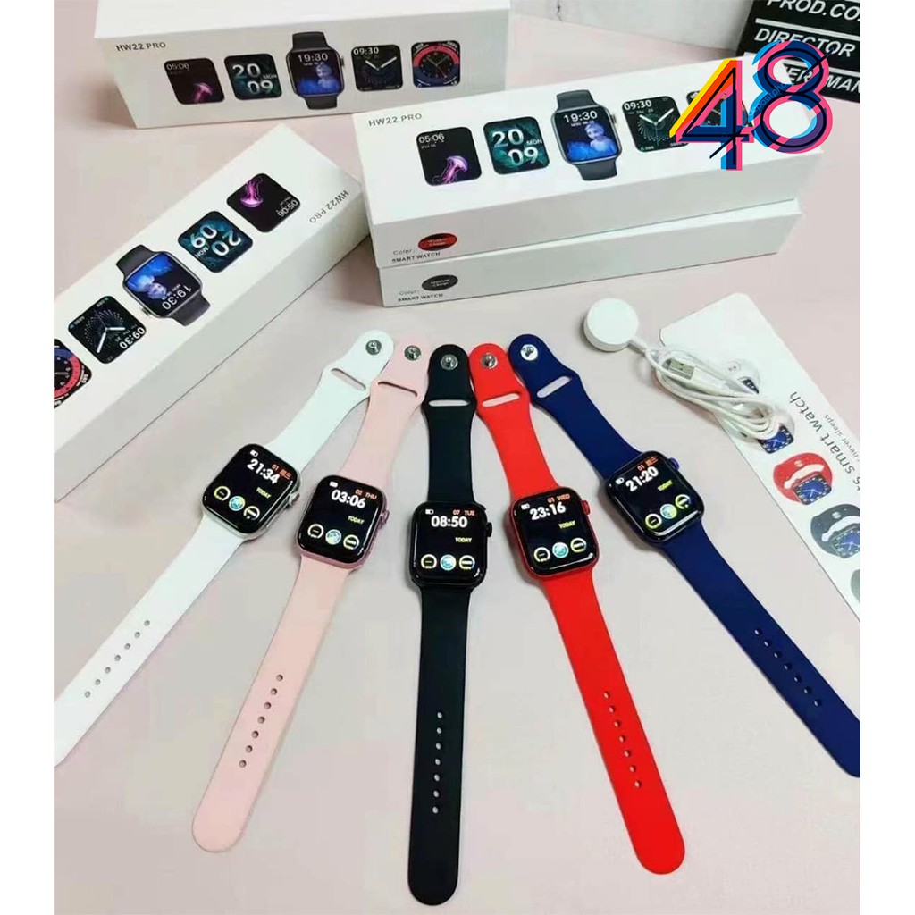 Đồng Hồ Thông Minh HW22 Pro SMART WATCH Seri 6 - Nghe Gọi - Nhận Thông Báo - Thay Hình Nền Cao Cấp 2021