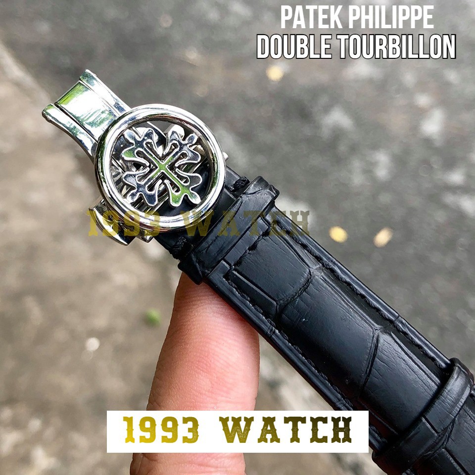 Đồng Hồ Nam Nautilus Double Tourbillon p52388 , Máy Automatic - Cơ , Dây Da , Size 42mm