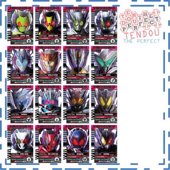 Combo 16 Card Siêu Nhân Kamen Rider Zero-One