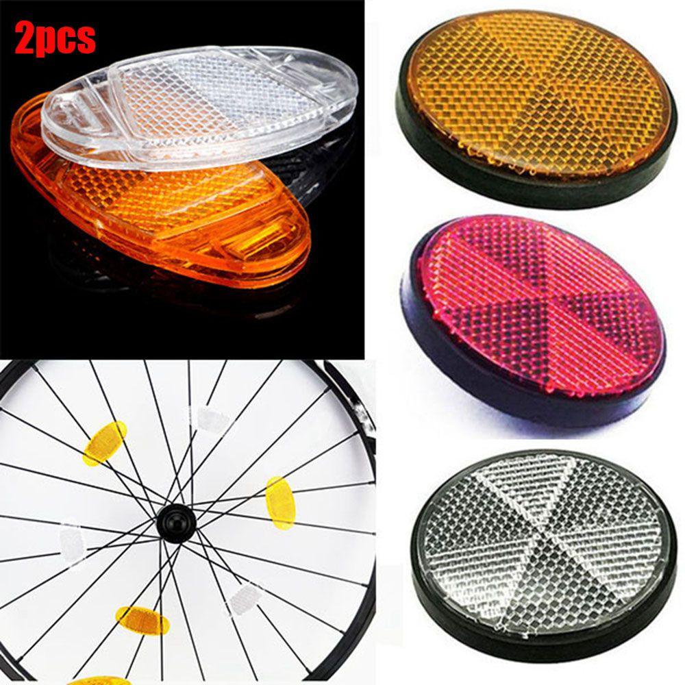 PISTA 2 Đèn Phản Quang Gắn Căm Xe Đạp