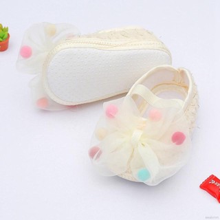 Giày vải mềm búp bê dễ thương xinh xắn cho bé gái sơ sinh và tập đi