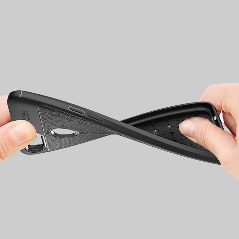 Ốp Lưng Auto Focus Vân Da Cho Oppo F9