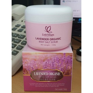 (Freeship) Muối tắm Lavender Organic Linh Nhâm