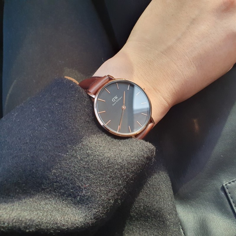 Đồng Hồ Nam Nữ Daniel Wellington Classic Bristol Rose Gold Black DW Chính Hãng - OtisWatch