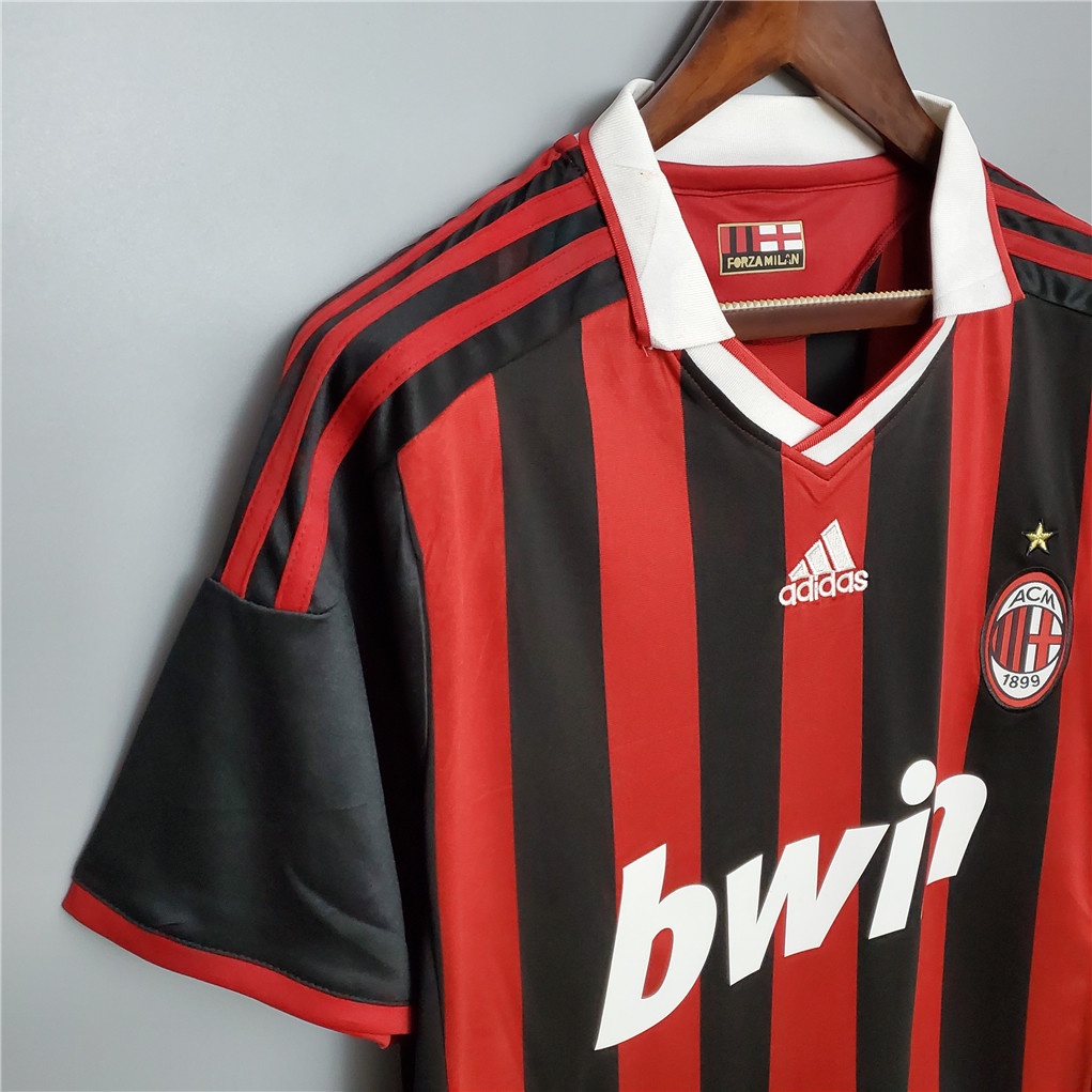 Áo Bóng Đá Đội Tuyển Milan 09-10 Phong Cách Retro