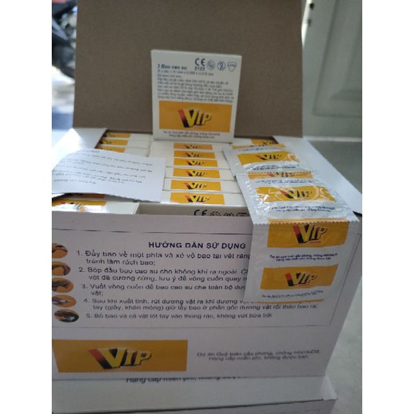 Hộp Lớn 144C Bao Cao Su Vip Giá Rẻ