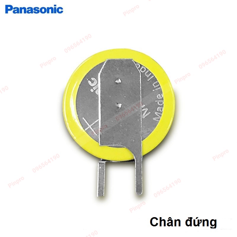 Pin sạc Panasonic ML1220 hàn chân, có dây cắm