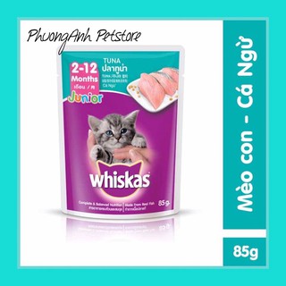 Pate Whiskas 80g cho mèo con - Whiskas Junior