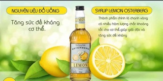 Siro Osterberg Đào 750ml