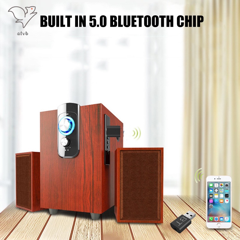 Bộ Chuyển Đổi USB Bluetooth 5.0 Thu Phát Không Dây Cho Tai Nghe PC Tai Nghe Không Dây USB Bluetooth 5.0