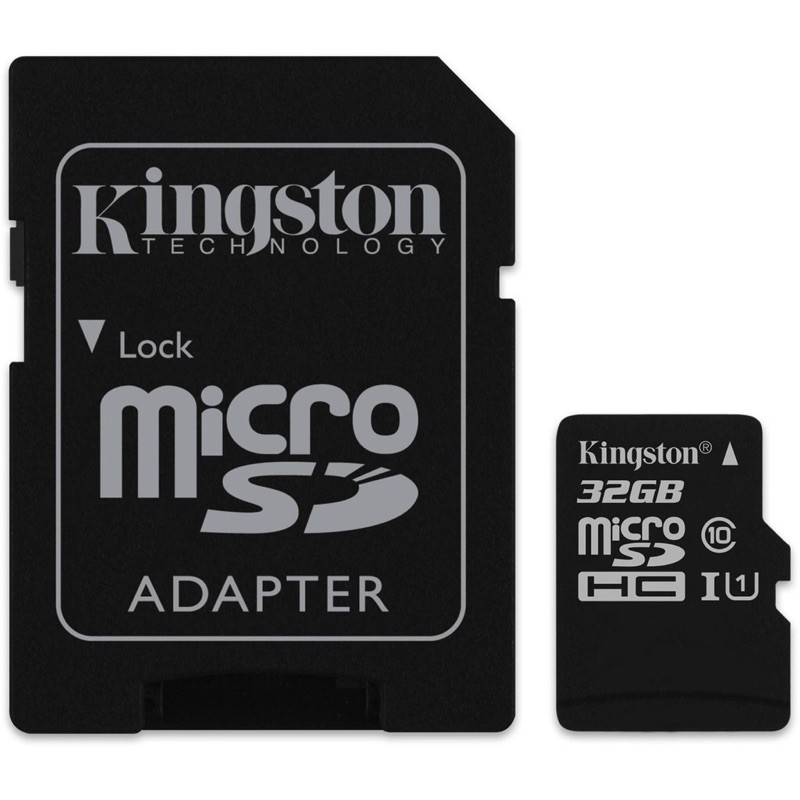 Thẻ nhớ Kingston  Micro SDHC 32GB Class 10 tôc độ đọc 90Mb/s quay phim 4K cho gopro, flycam | BigBuy360 - bigbuy360.vn