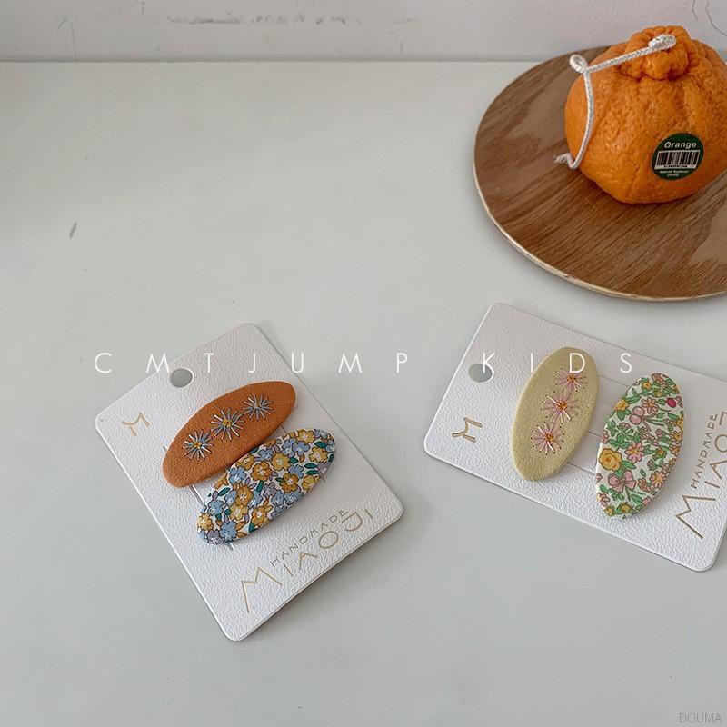 Kẹp Tóc Màu Kẹo Ngọt Kiểu Công Chúa Đáng Yêu Dễ Phối Đồ Dành Cho Bé Gái