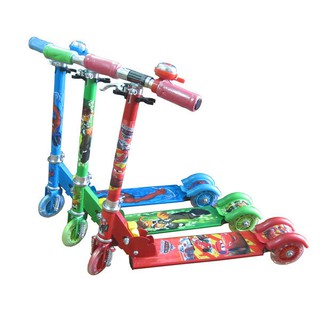 Xe trượt scooter 3 bánh có đèn led (loại tốt)