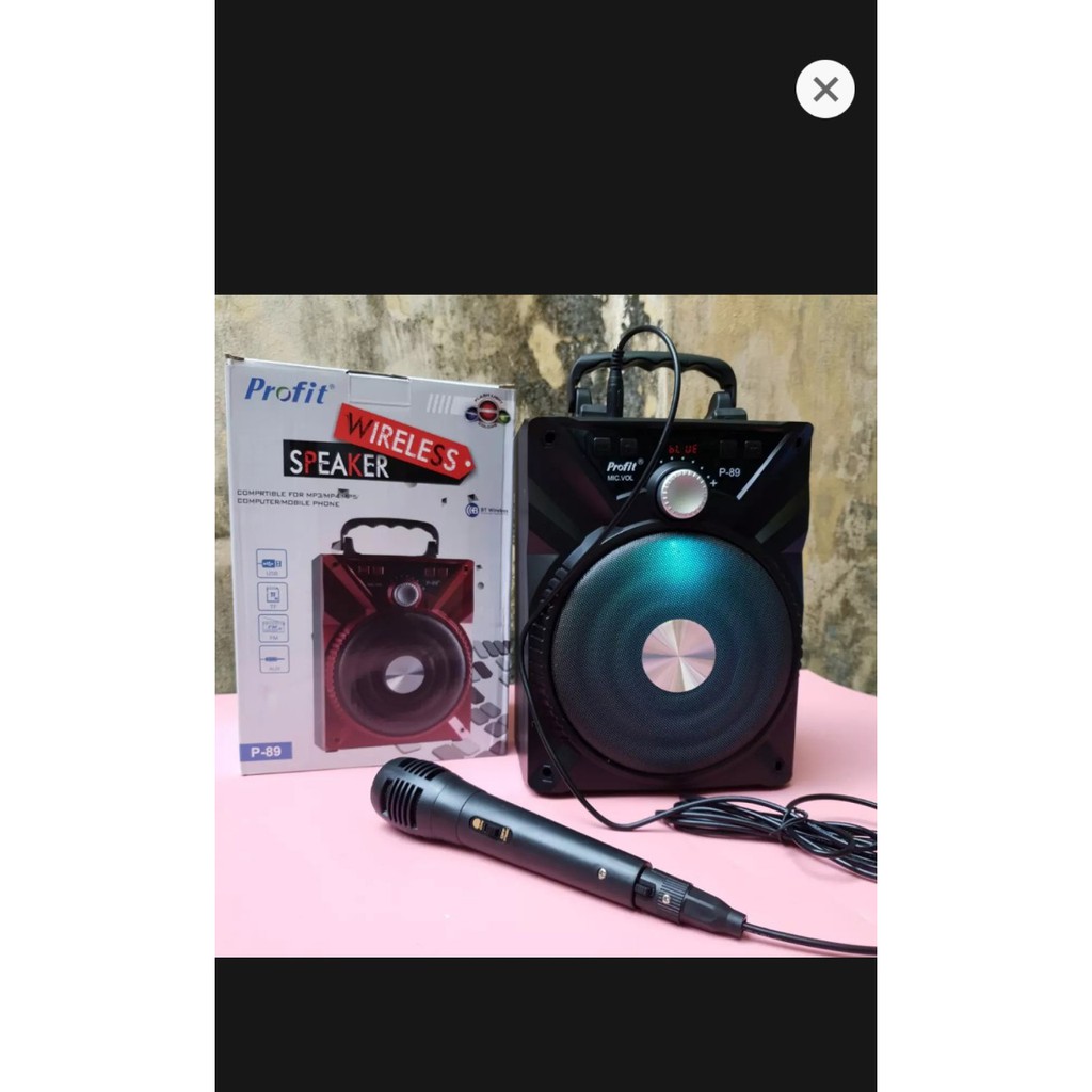 Loa Bluetooth Di Động P88 Âm Thanh Cực Chuẩn Tặng Kèm Micro Hát Karaoke Cực Hay (kèm quà tặng)