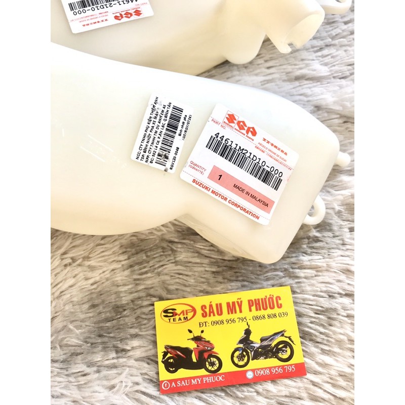 Bình đựng nhớt pha  cho xe 2 thì RGV 120
