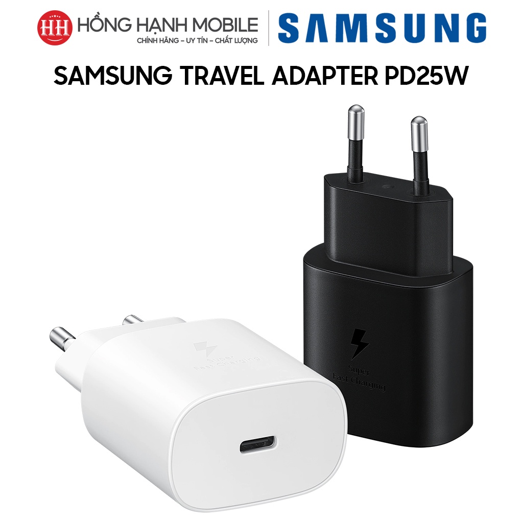 Cốc Sạc Samsung Travel Adapter 25W Type C EP-TA800 - Hàng Chính Hãng