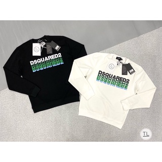Áo nỉ Dsquared2 chữ xanh đen hot 2021