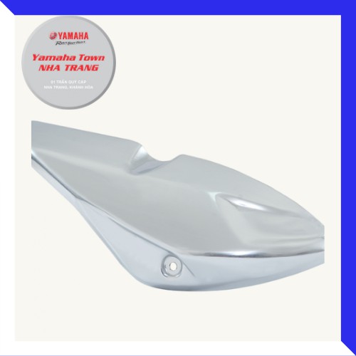 ỐP BẢO VỆ ỐNG XẢ MÀU BẠC XE NVX V2 - Chính hãng Yamaha