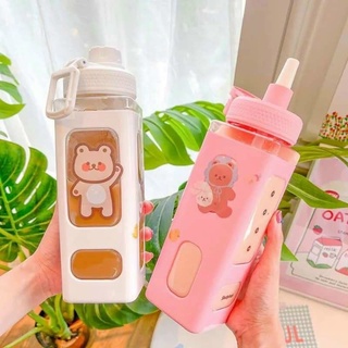 Bình nước hình con gấu siêu cute 700ml