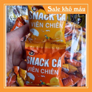 Snack cá viên chiên