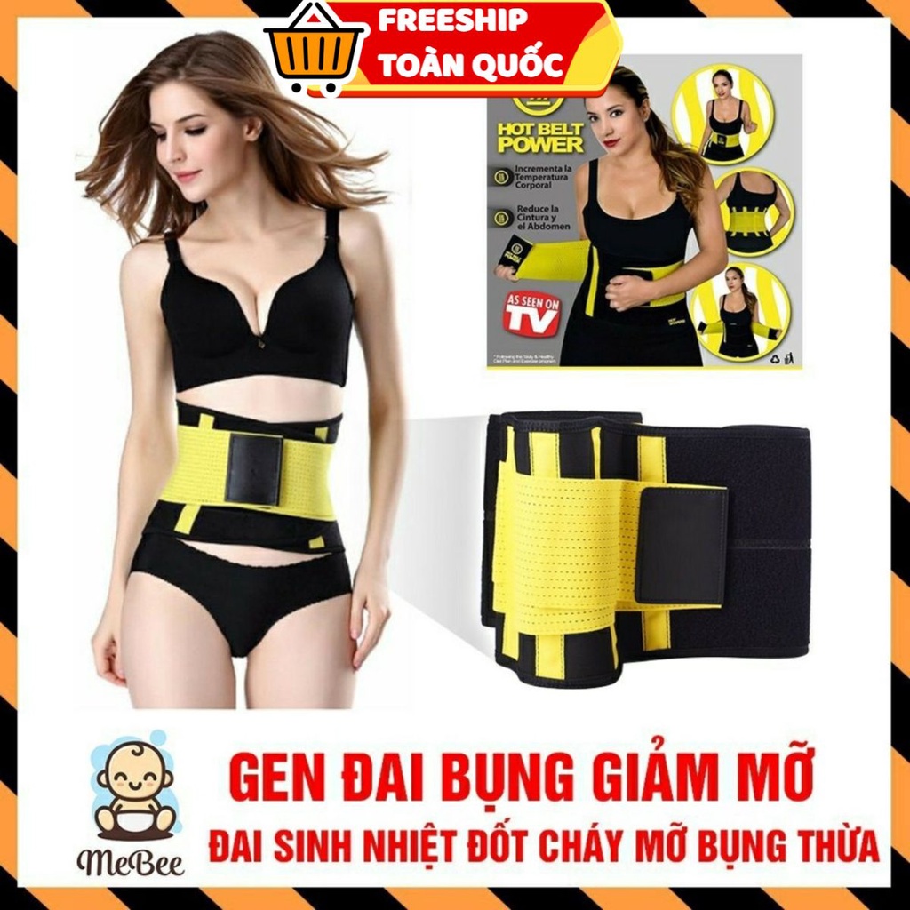 PVN13465 Đai nịt bụng định hình, giảm mỡ giúp vòng eo thon gọn unisex nam nữ T2 .