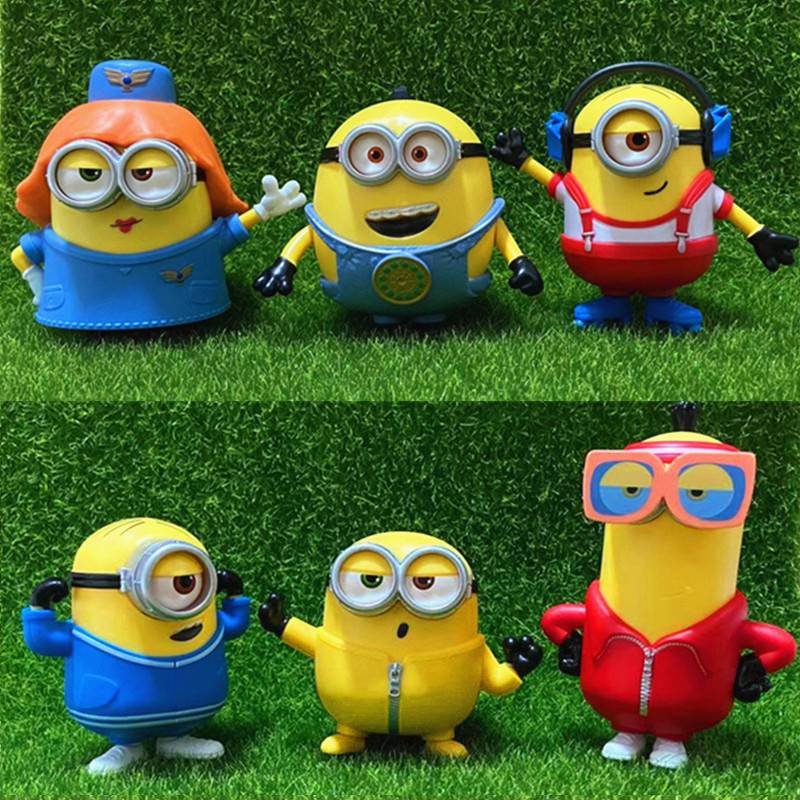 2021KFC minion blind box Bruce lee, minion sheep, chicken, mouse, blind box confirm style